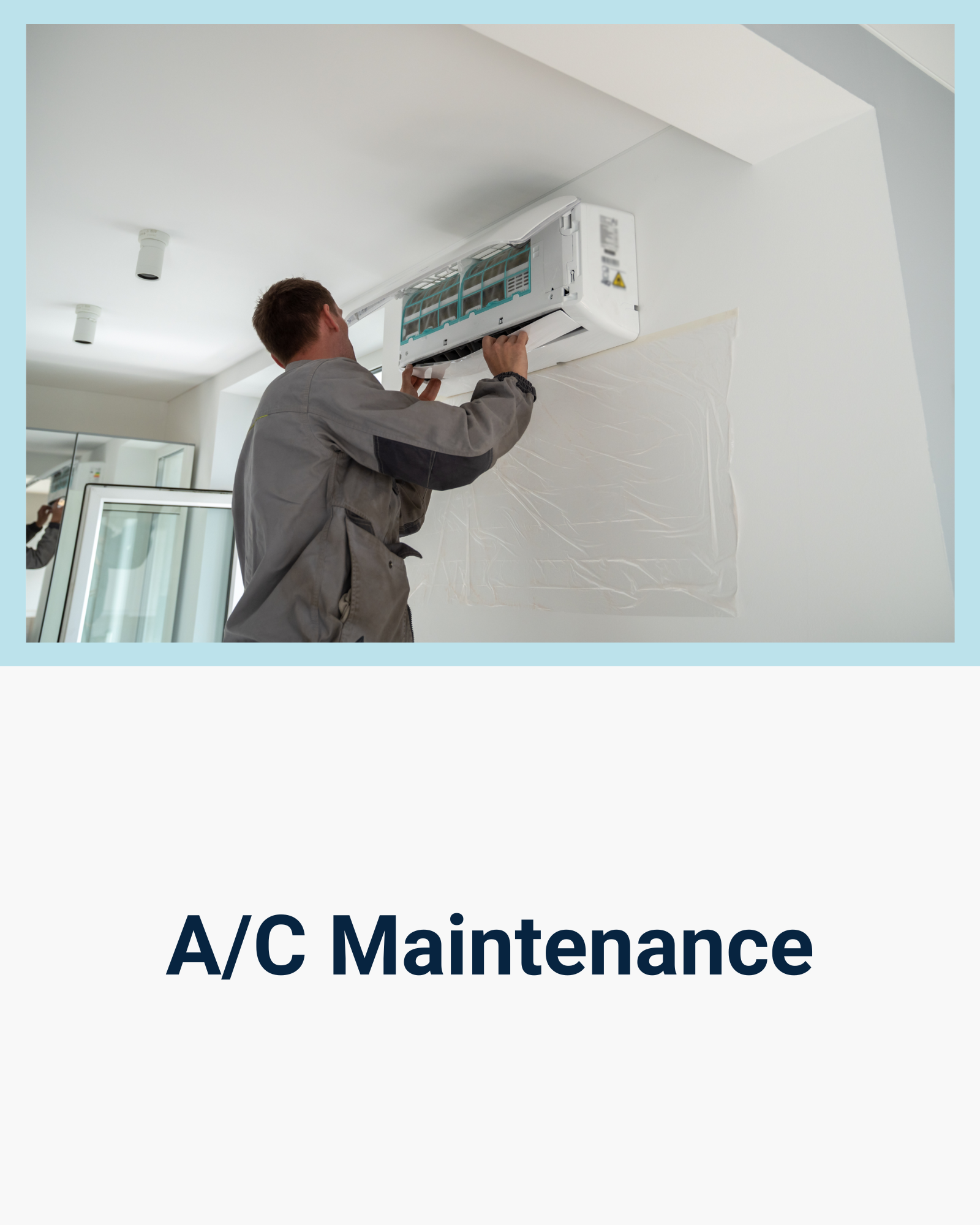 A/C Maintenance
